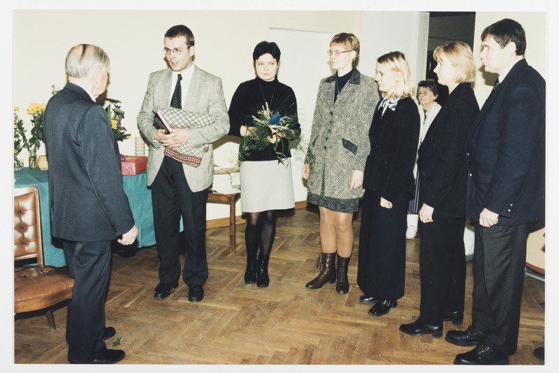 Ants Viirese õnnitlemine tema 80.juubelil