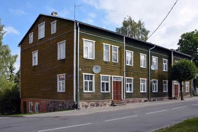 Valga. Einer's house in Kungla rephoto