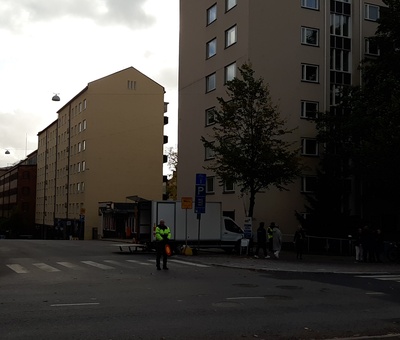Katunäkymä Puolalankadulta rephoto