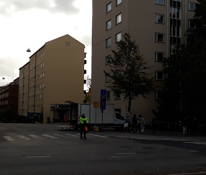 Katunäkymä Puolalankadulta rephoto