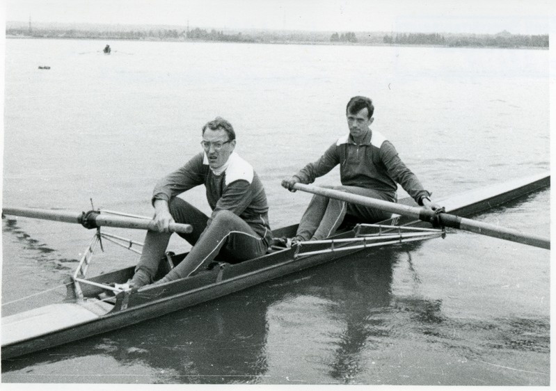 Peeter Mardna ja Aarne Paal 2-paadil