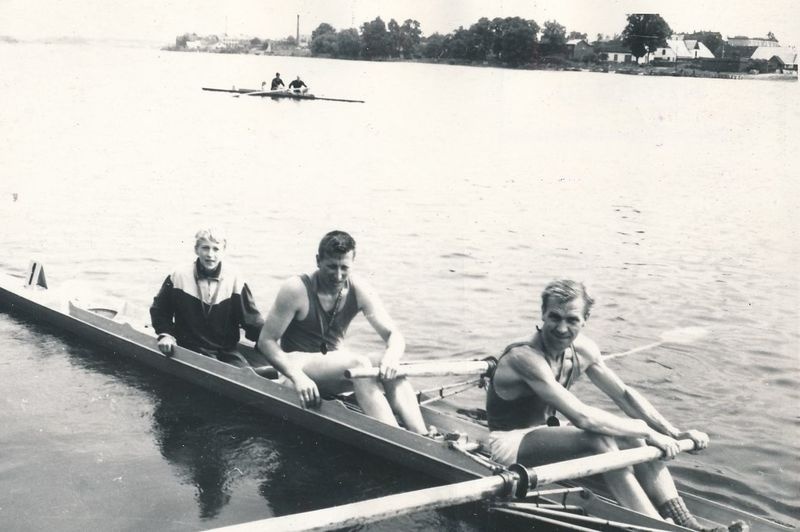 Sõudjad T. Lepa ja H. Elmet