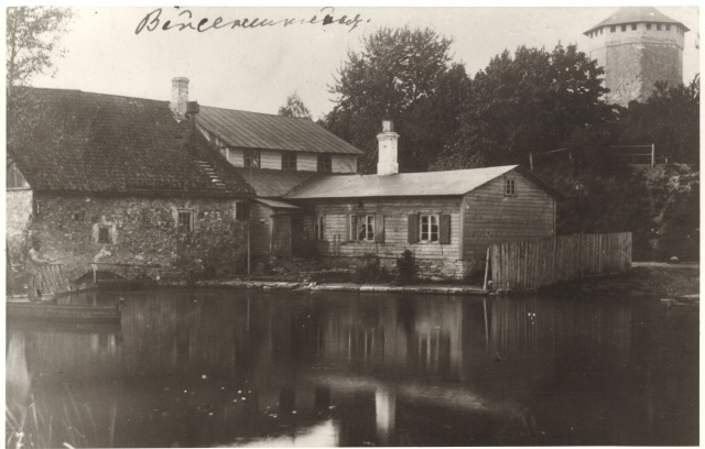 fotokoopia, Simsoni veski Paides Parkali tänaval  20.saj. alguses