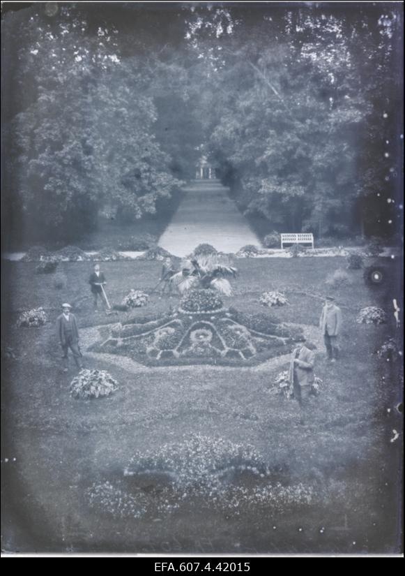 Lilleklump [mõisa aias].