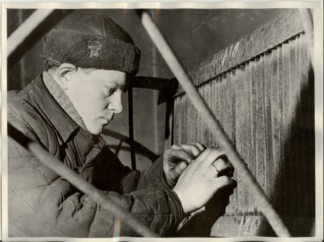 foto, Uue Tee kolhoosi mehhanisaator Raul Rehtla 1961.a.