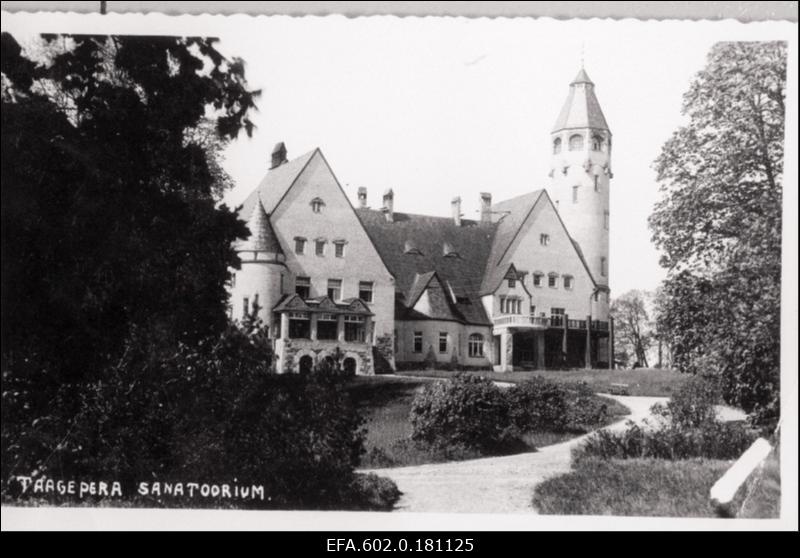 Endises Taagepera mõisa peahoones asuv Taagepera sanatoorium.