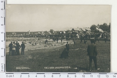 Tallinna laulupidu, mererannal  1910  duplicate photo