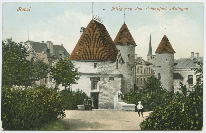 Värviline postkaart