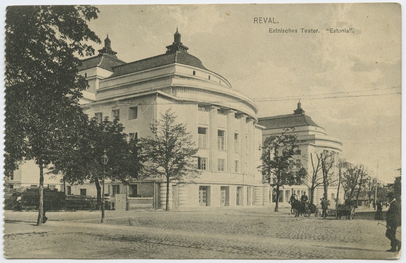 Vaade "Estonia" teatrihoonele