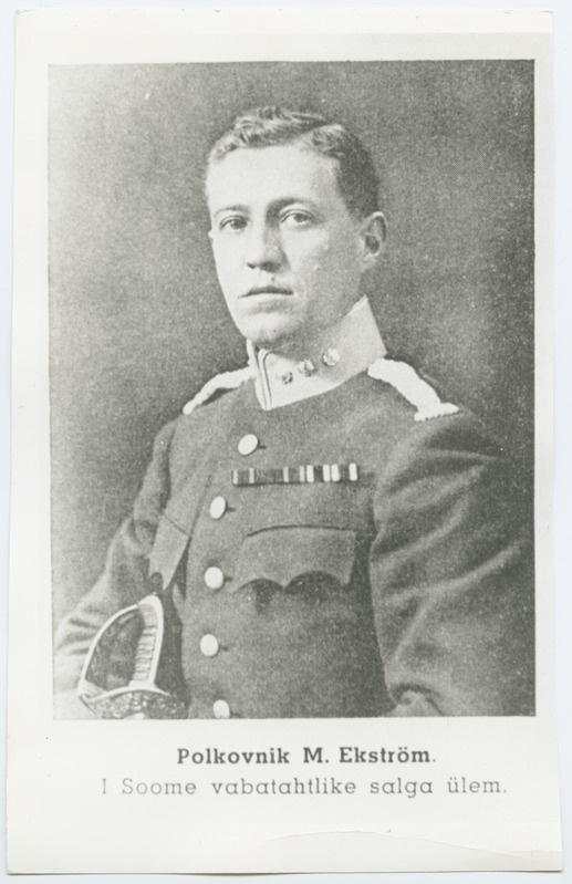 Polkovnik M. Ekström' i portree