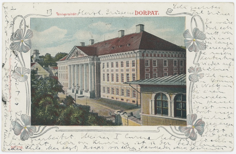 Dorpat. Universität. Tartu Ülikooli hoone