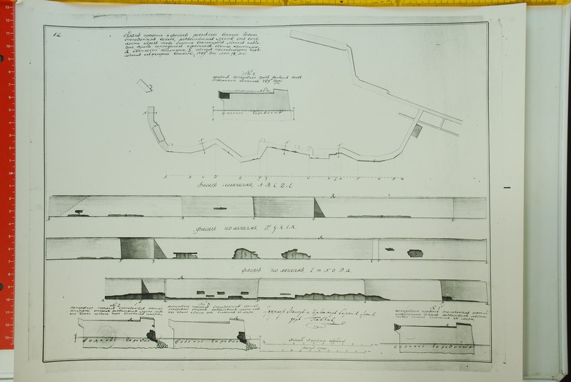 Tallinna sõjasadama plaan ja profiilid