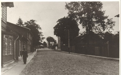 fotokoopia, Paide Pärnu tänav 20.saj. esimesel poolel  duplicate photo