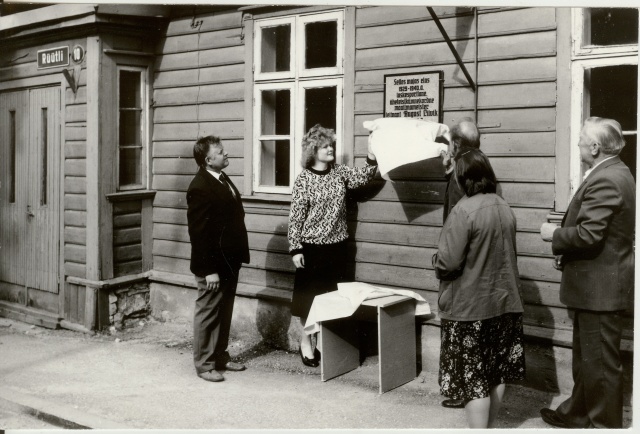 foto Paide Rüütli tänav 1989