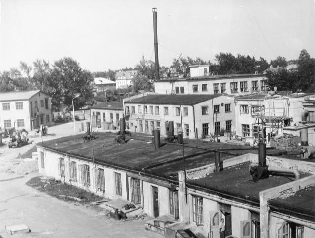 Tartu Kammivabrik, tootmishooned