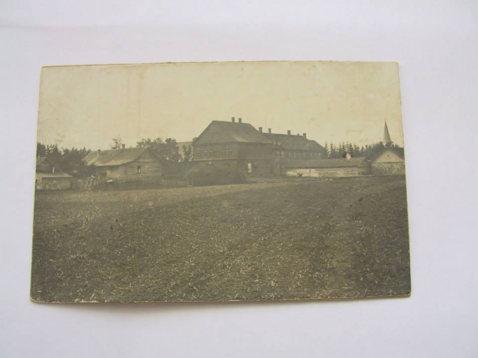 Vändra Kurttummade School Buildings North viewed in 1910