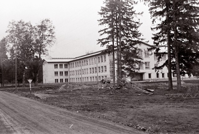 Alatskivi school house Tartu county Alatskivi municipality Alatskivi alevik