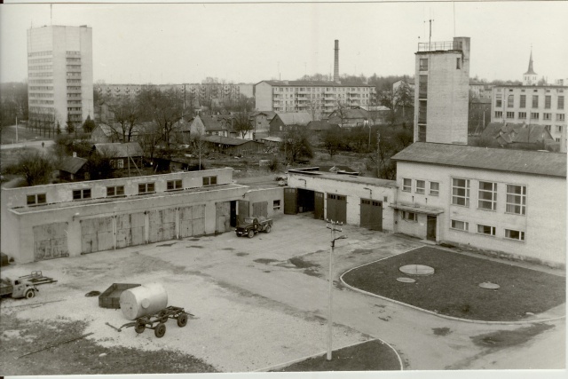 foto Paide Põllu tänav 1985