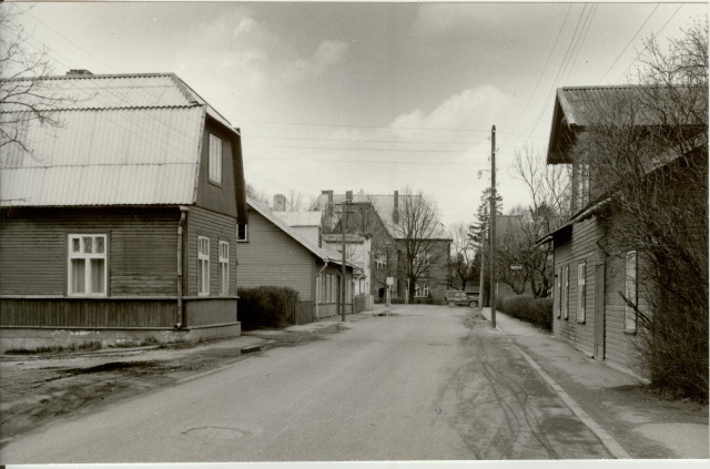 foto Paide Tööstuse tänav 1985