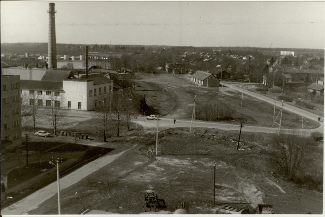 foto Paide Tööstuse ja Põllu tänav 1985