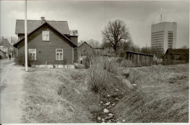 foto Paide Tööstuse tänav 1985