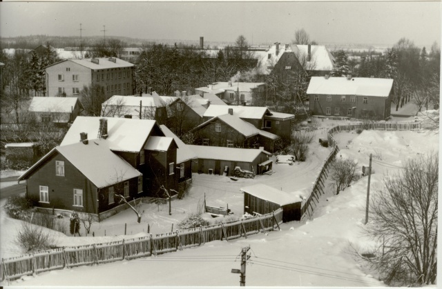 foto Paide Tööstuse tänav 1986