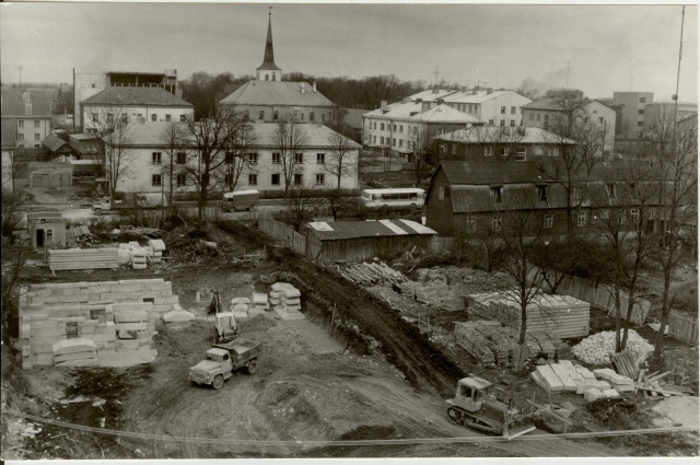foto Paide Vainu tänav 1985