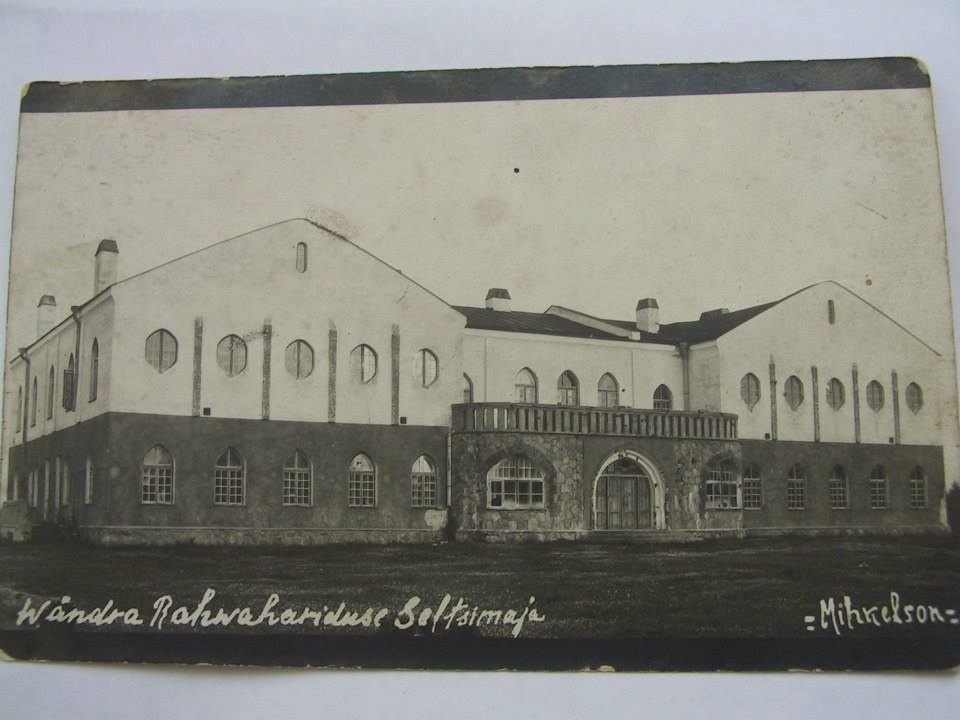 Wändra National Education Society House current Vändra Gymnasium