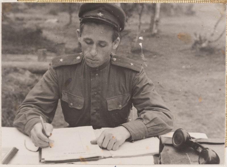 Korpuse kaadriosakonna ülem major Bokfeld, 1944. a. suvi