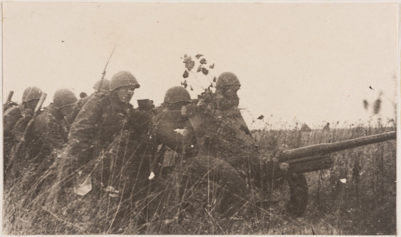 921. pataljoni tankitõrje kahurid tegevuses