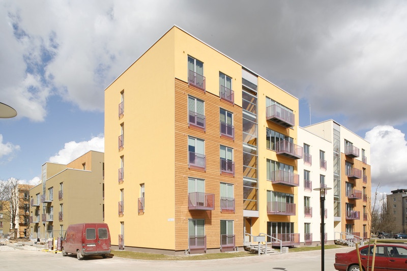 Tulbi-Veeriku kvartal Tartus. Arhitektuuribüroo Pluss: arhitekt Indrek Allmann