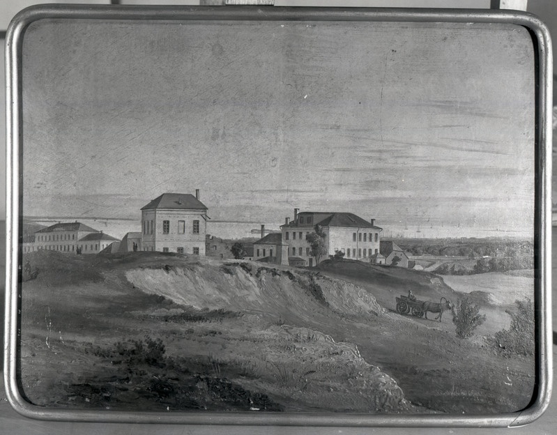 Ülemiste paberivabrik - Th. Gehlhaari teos, ca 1850.a.