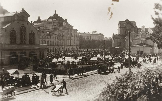 Fotopostkaart - Tallinn, Uus turg