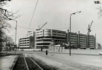 Eesti Merelaevanduse elamu koos äridega, vaade ehitusjärgus hoonele. Arhitekt Miia Masso  similar photo