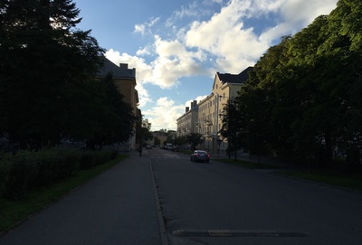 Tallinn, Koidu Street no 87 and 89 new apartments. rephoto