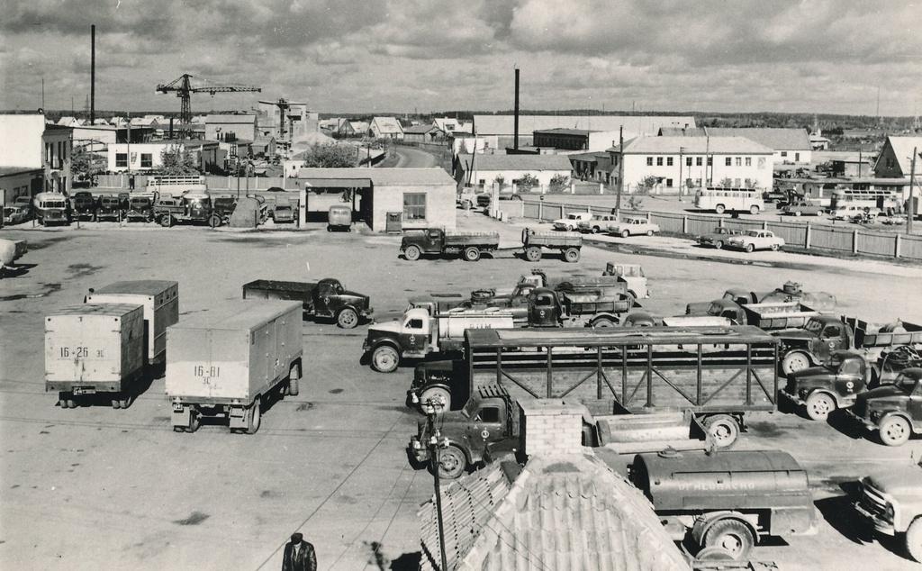 Foto. Autotranspordibaasi nr. 3 üldvaade.