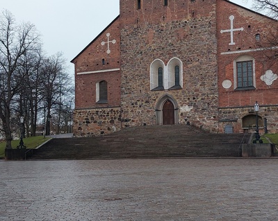 Strostrejkgardet vid Åbo domkyrka 1905. rephoto