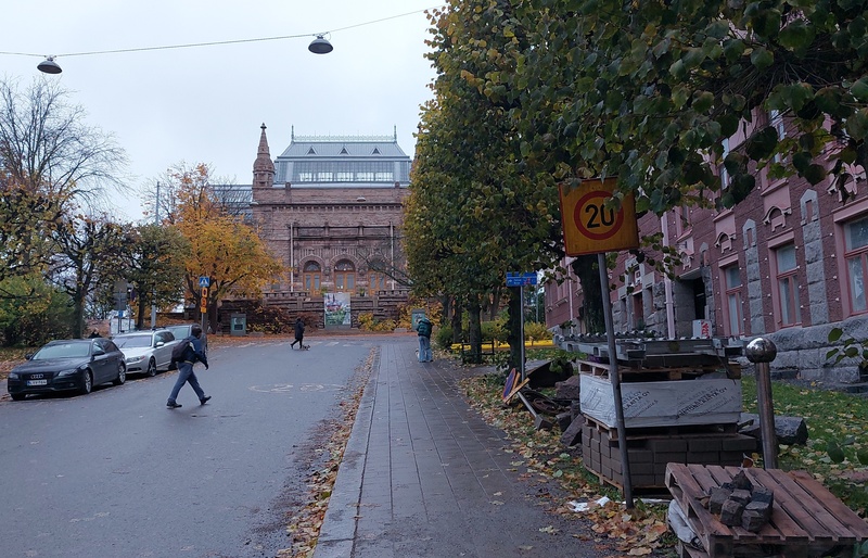 Turun taidemuseo Puolalanmäellä; ulkokuva rephoto