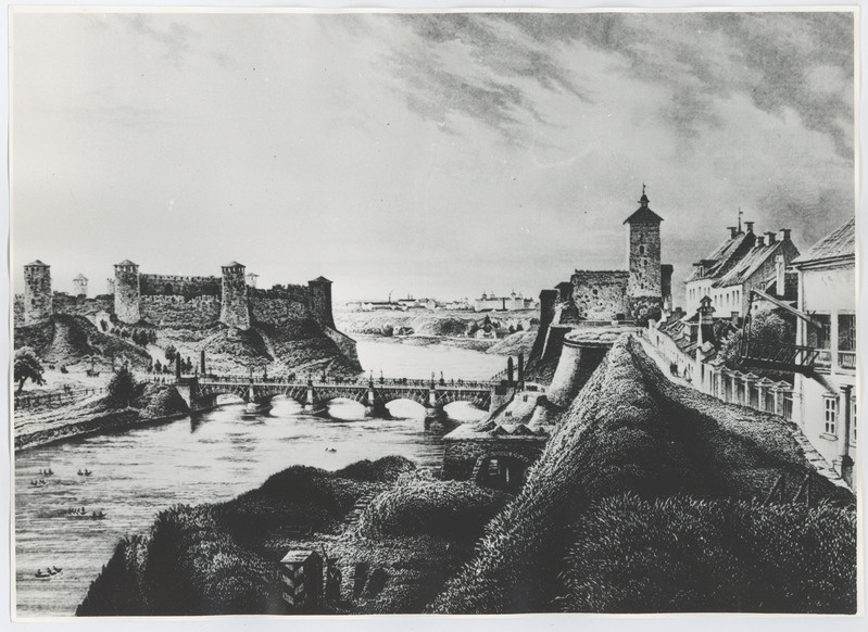 Vaated Narva ja Ivangorodi kindlustele