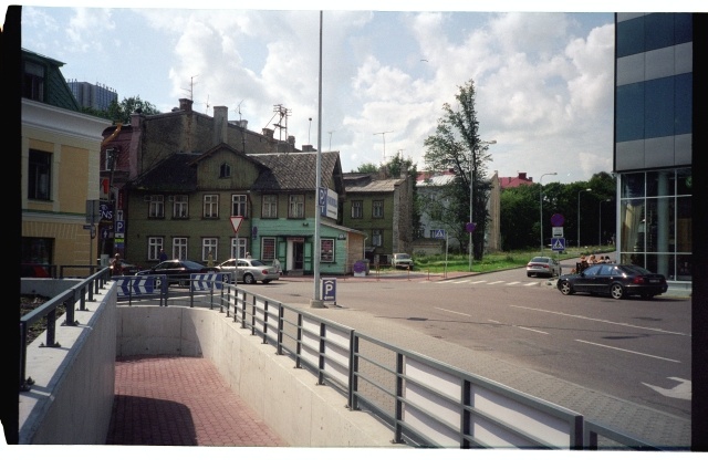 Vaade Kivisilla, Maakri ja Kauka tänava ristumiskohale Tallinnas