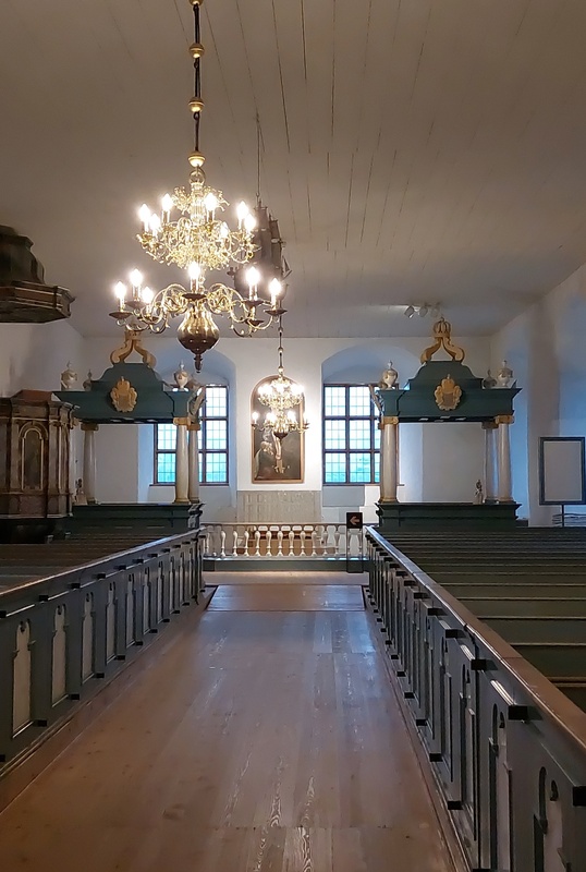 Turun linnan kirkko; sisäkuva rephoto