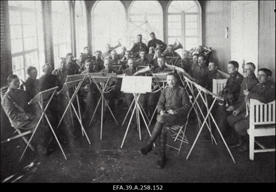 Vabadussõda. 1.Jalaväepolgu orkester.  duplicate photo
