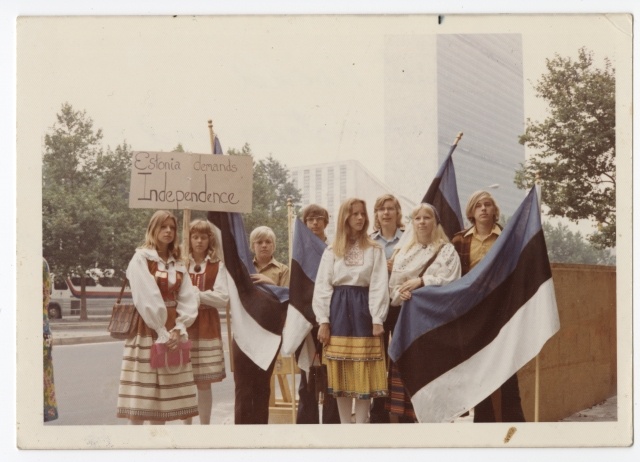 Balti riikide okupatsiooni vastane meeleavaldus Ameerika Ühendriikides