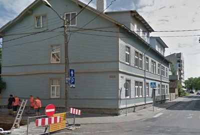 Hoone Leineri t. ja Tombi t. nurgal rephoto