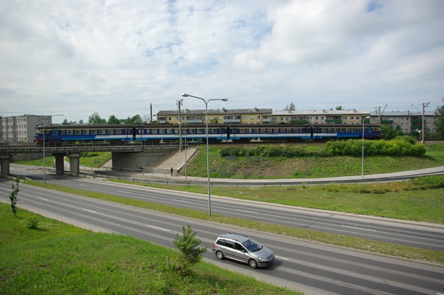 Elektrirong Tammsaare tee pikenduse kohal