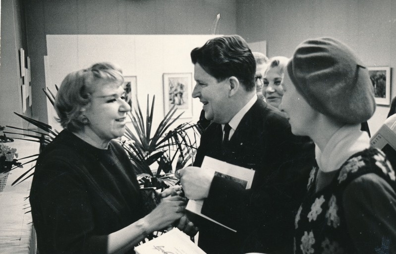 Richard Sagritsa mälestusnäituse avamine