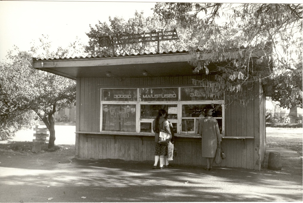 foto, Kungla kiosk