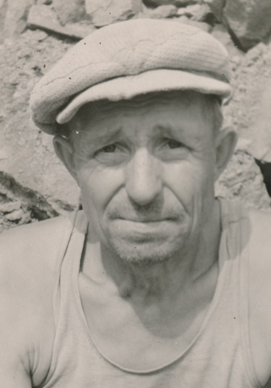 Kohtla Kombinaadi karjääri kaevur Johannes Kaldmäe