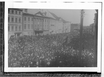1. mai demonstratsioon, Tartu 1923  duplicate photo