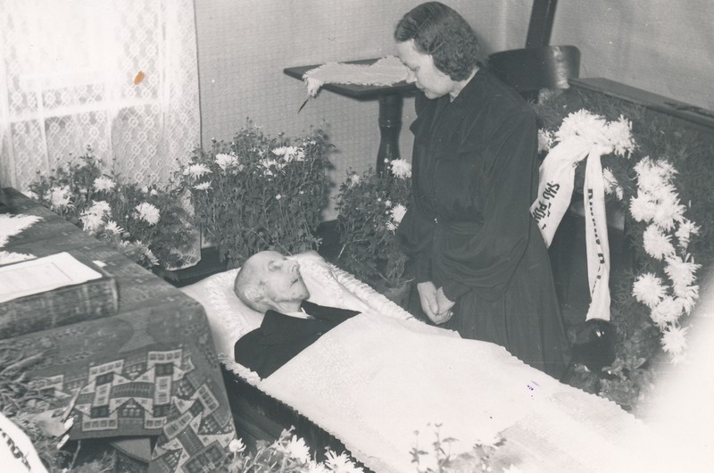 Rudolf Reimann puusärgis